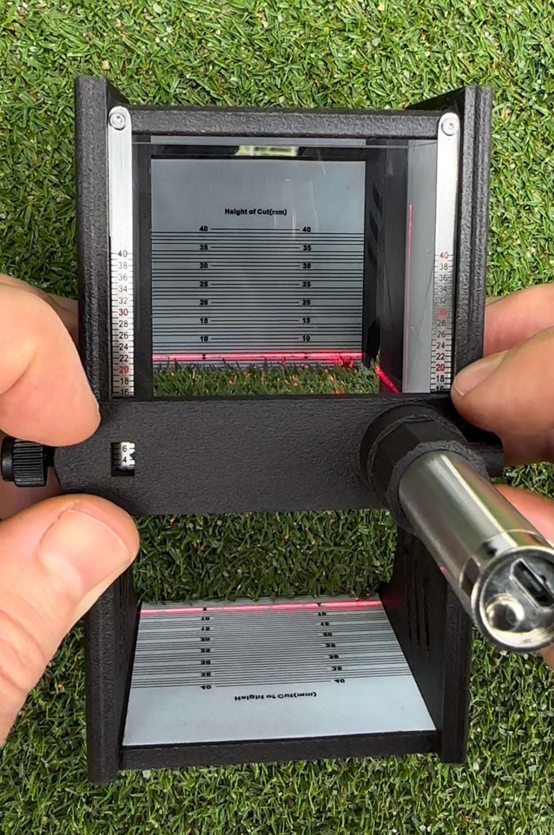 Laser Precision Height of Cut Gauge