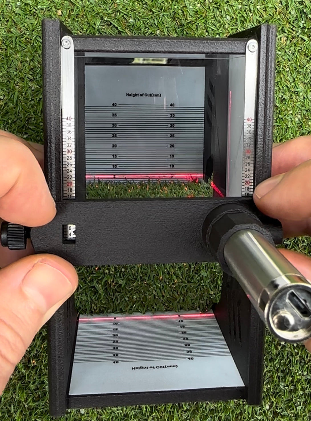 Laser Precision Height of Cut Gauge